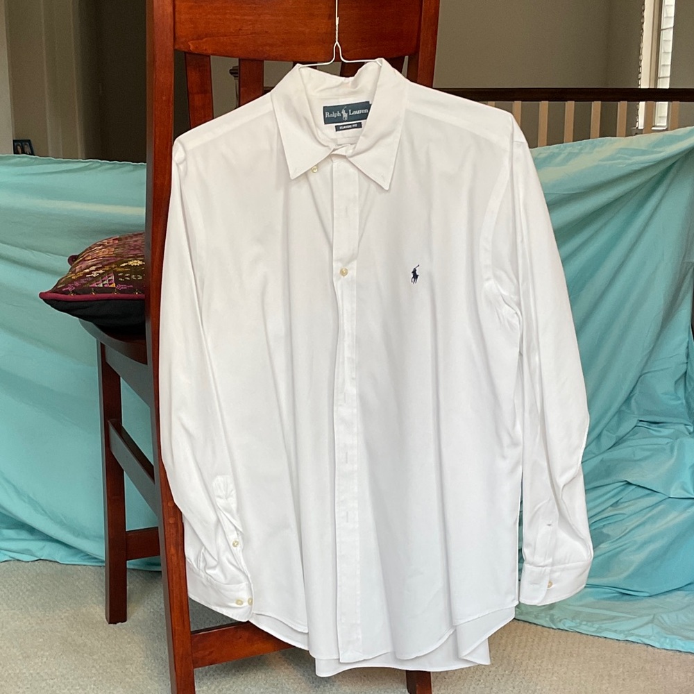 Polo by Ralph Lauren Men's Classic White Shirt